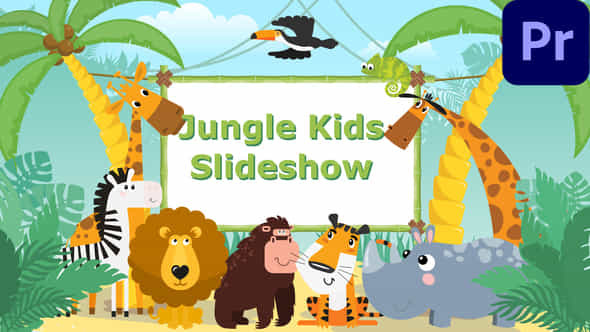 Jungle Kids Slideshow - VideoHive 43145386