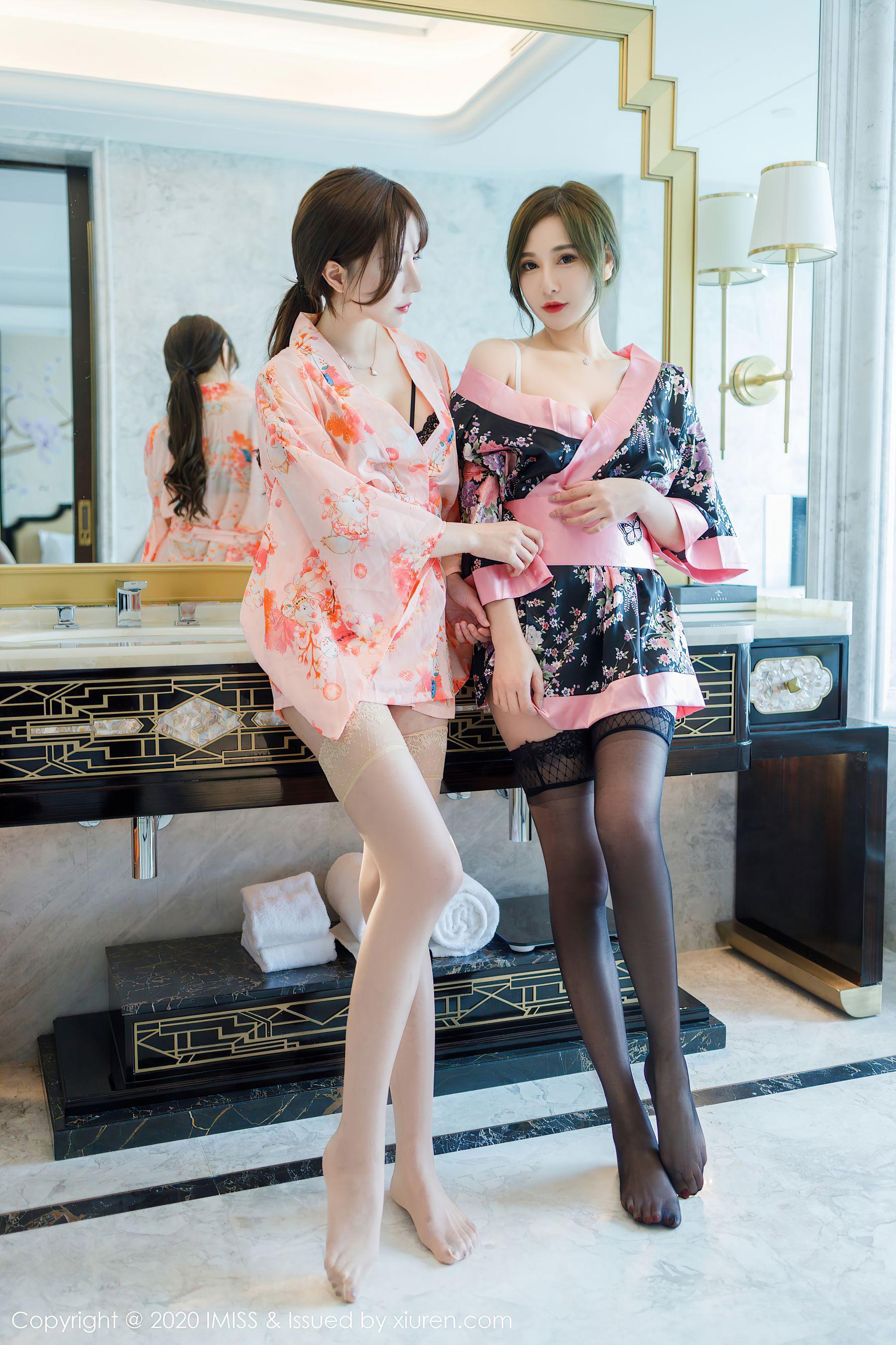 [爱蜜社IMiss] Vol.493 @Lavinia肉肉&@LindaLinda(1)