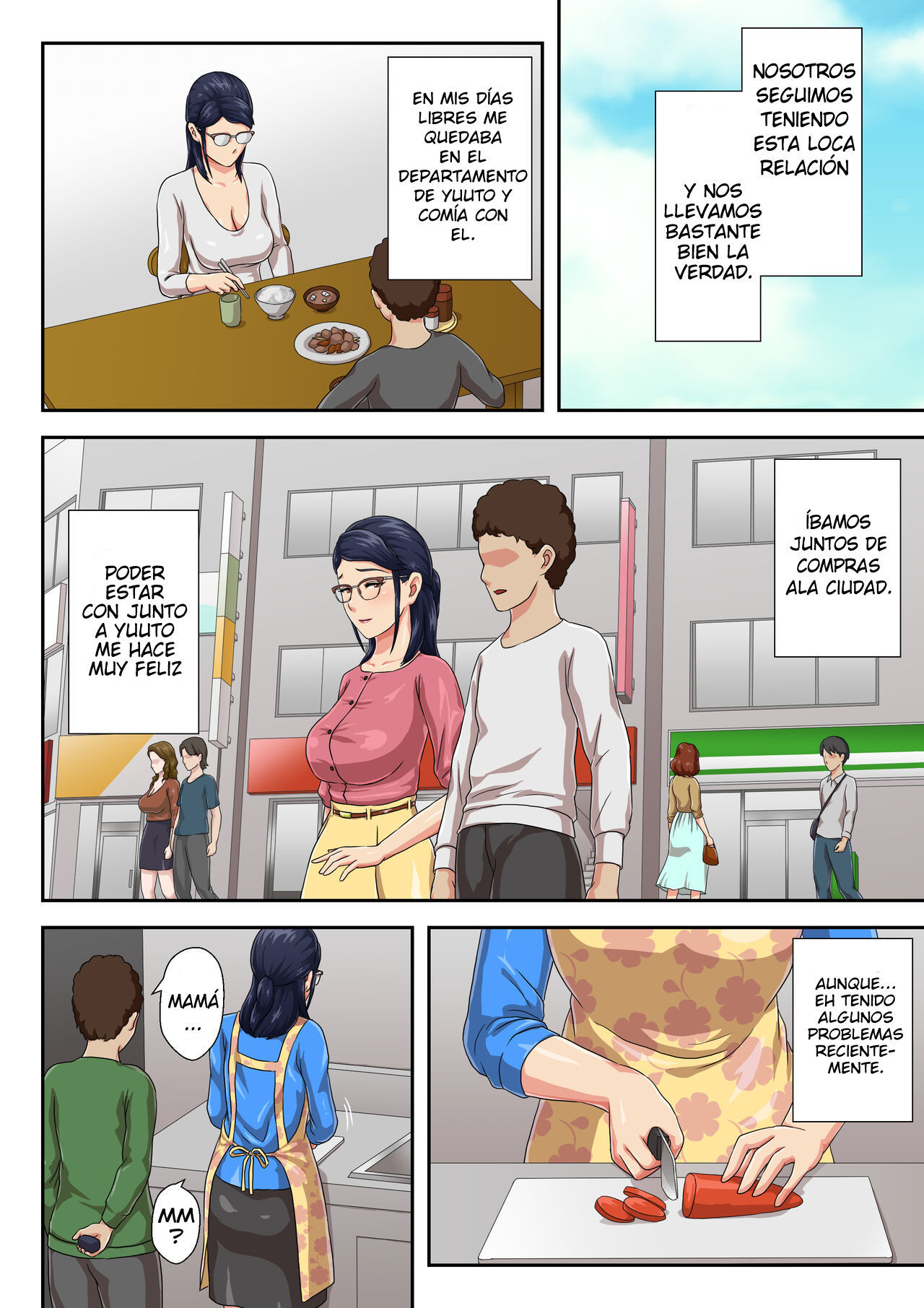 [Kumo no Ito] Zoku Onnajoushi wa Ikiwakareta Haha  Mi Jefa Es Mi Madre De La Cual Me Separaron 2  [Spanish] [Santi-Sama Traducciones]