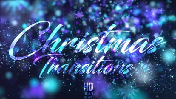 Christmas Transitions - VideoHive 22909200