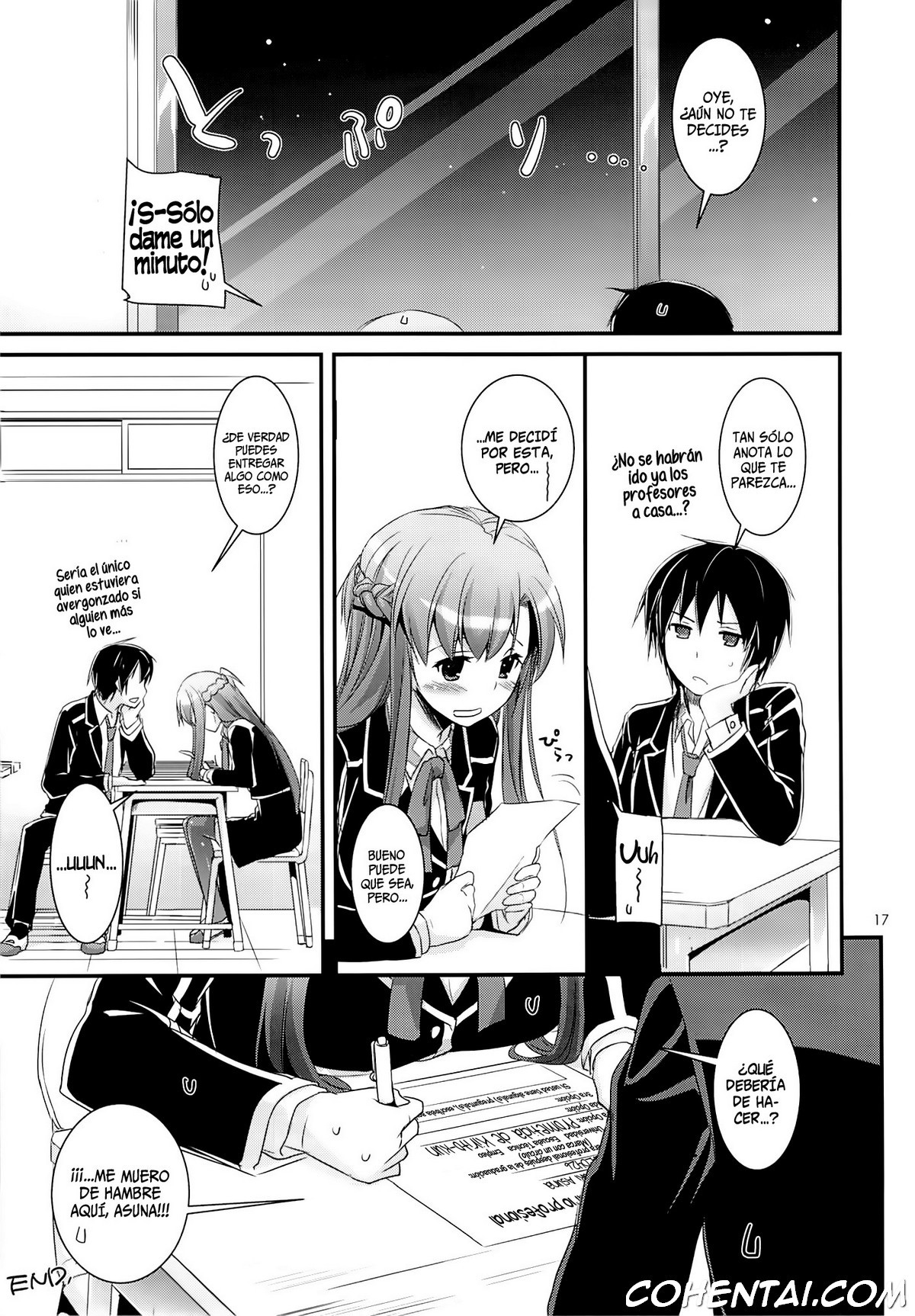 D.L. action 74 (Sword Art Online) xxx comics manga porno doujin hentai español sexo Asuna Yuuki Kazuto Kirigaya | Kirito Sword Art Online