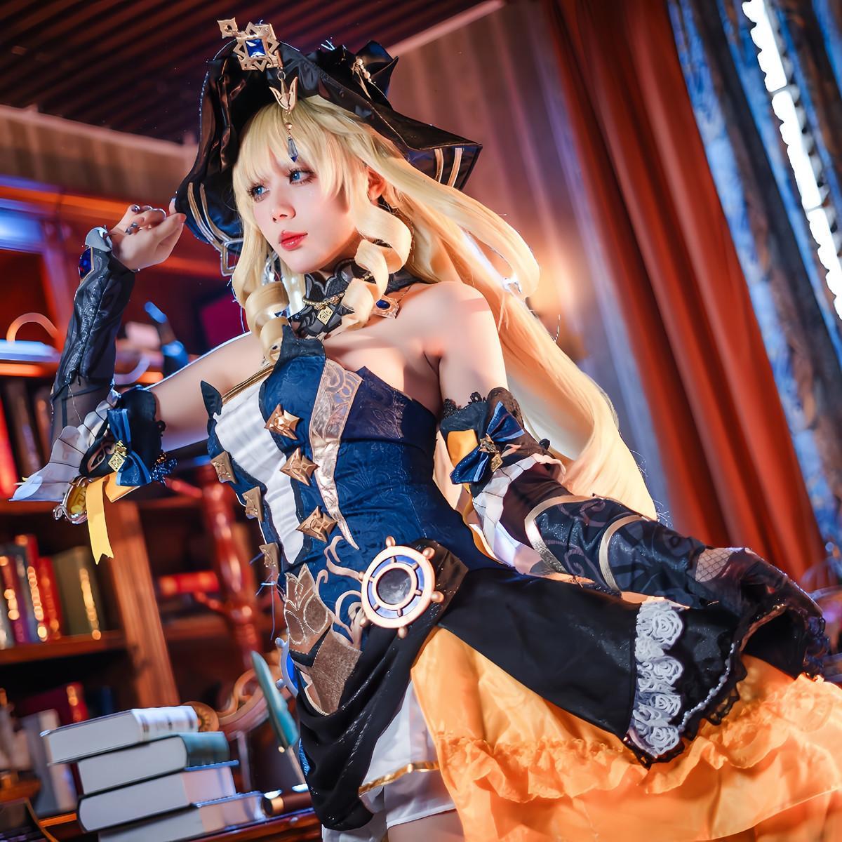 Cosplay 九言 原神 娜维娅 Navia – Genshin(2)