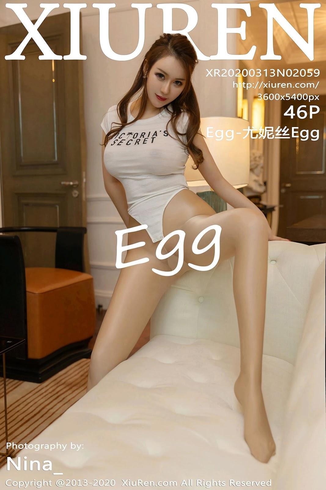 [XIUREN秀人网] 2020.03.13 No.2059 尤妮丝Egg(1)