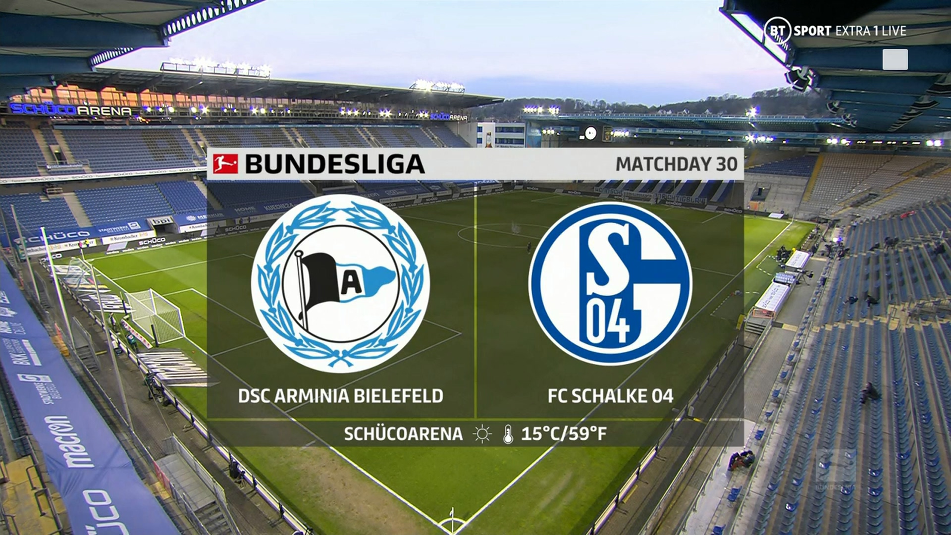 Bundesliga 20/21 J30 - Arminia Bielefeld vs Schalke 04 ...