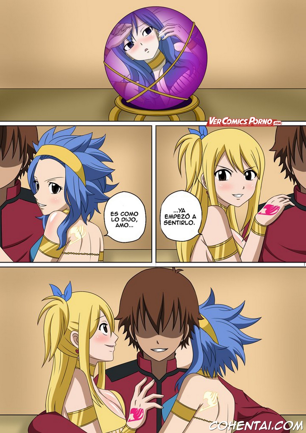 Fairy Hunting 3 (Fairy Tail) xxx comics manga porno doujin hentai español sexo 