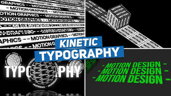 Kinetic Typography Pack Looping Animation - VideoHive 55834742