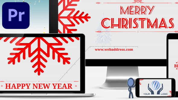 Hi-tech Happy Holidays - VideoHive 35088973