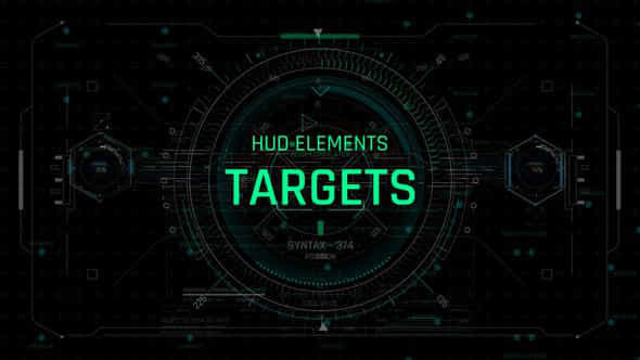 HUD Elements Targets - VideoHive 44876934