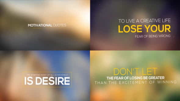 Motivational Titles - VideoHive 12786466