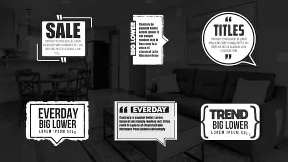 Quotes Titles - VideoHive 44115824
