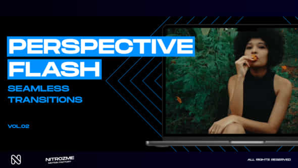 Perspective Flash Transitions - VideoHive 47617011
