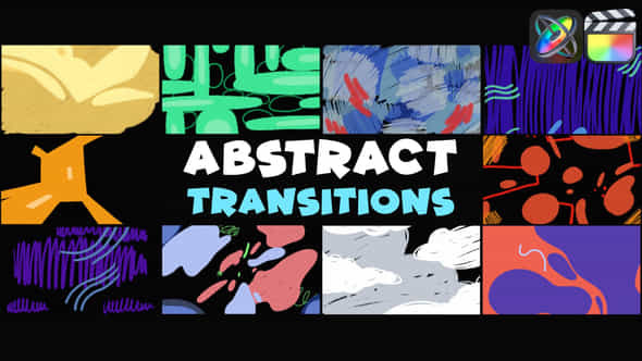 Abstract Pattern Transitions Fcpx - VideoHive 50545964