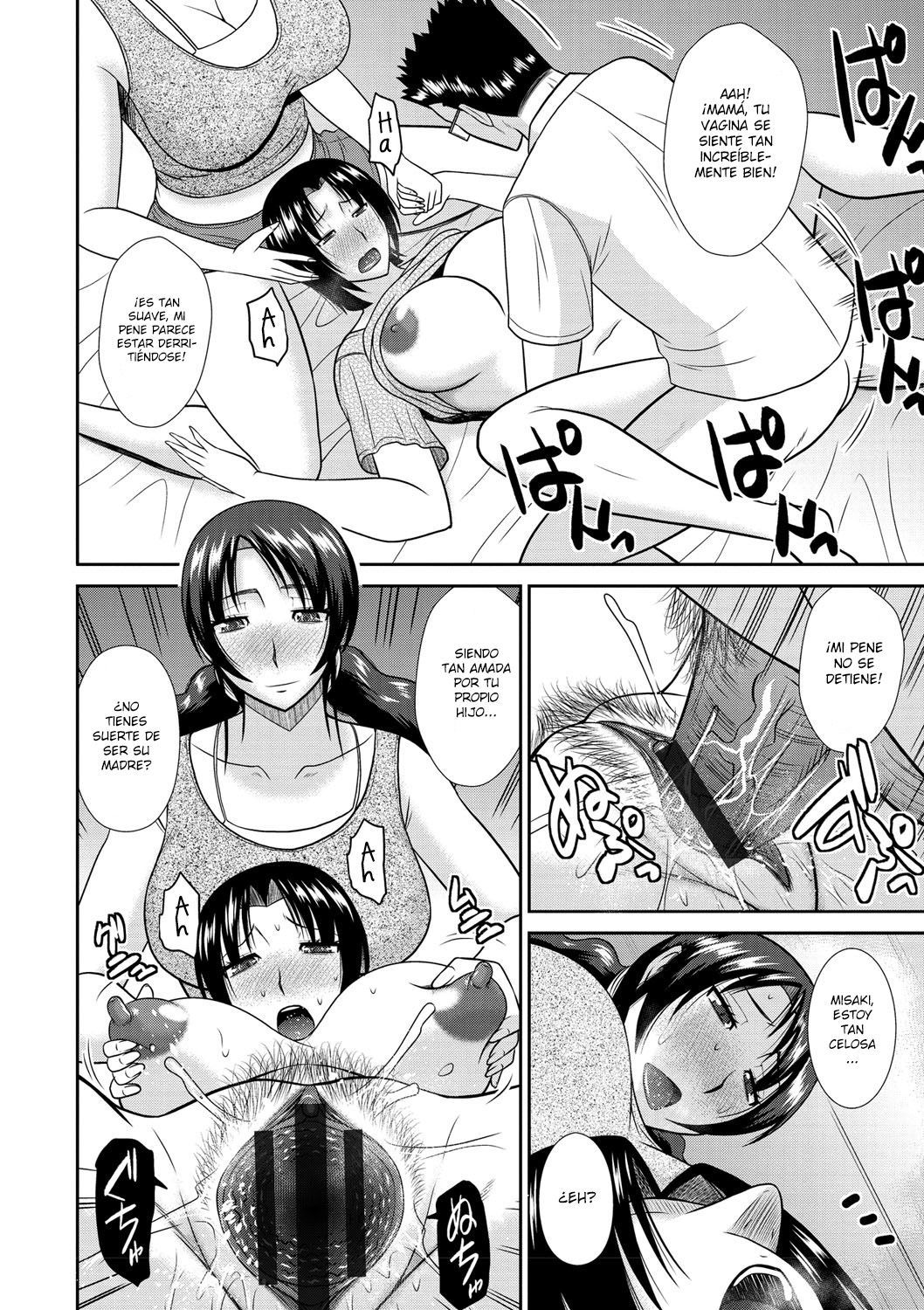 [Hatakeyama Tohya] Haha Shimai Donburi  Revolcándome con mi madre y su hermana (Haha ga Onna ni Naru Tokoro) [Spanish] [Hellsing Scans] [Digital]