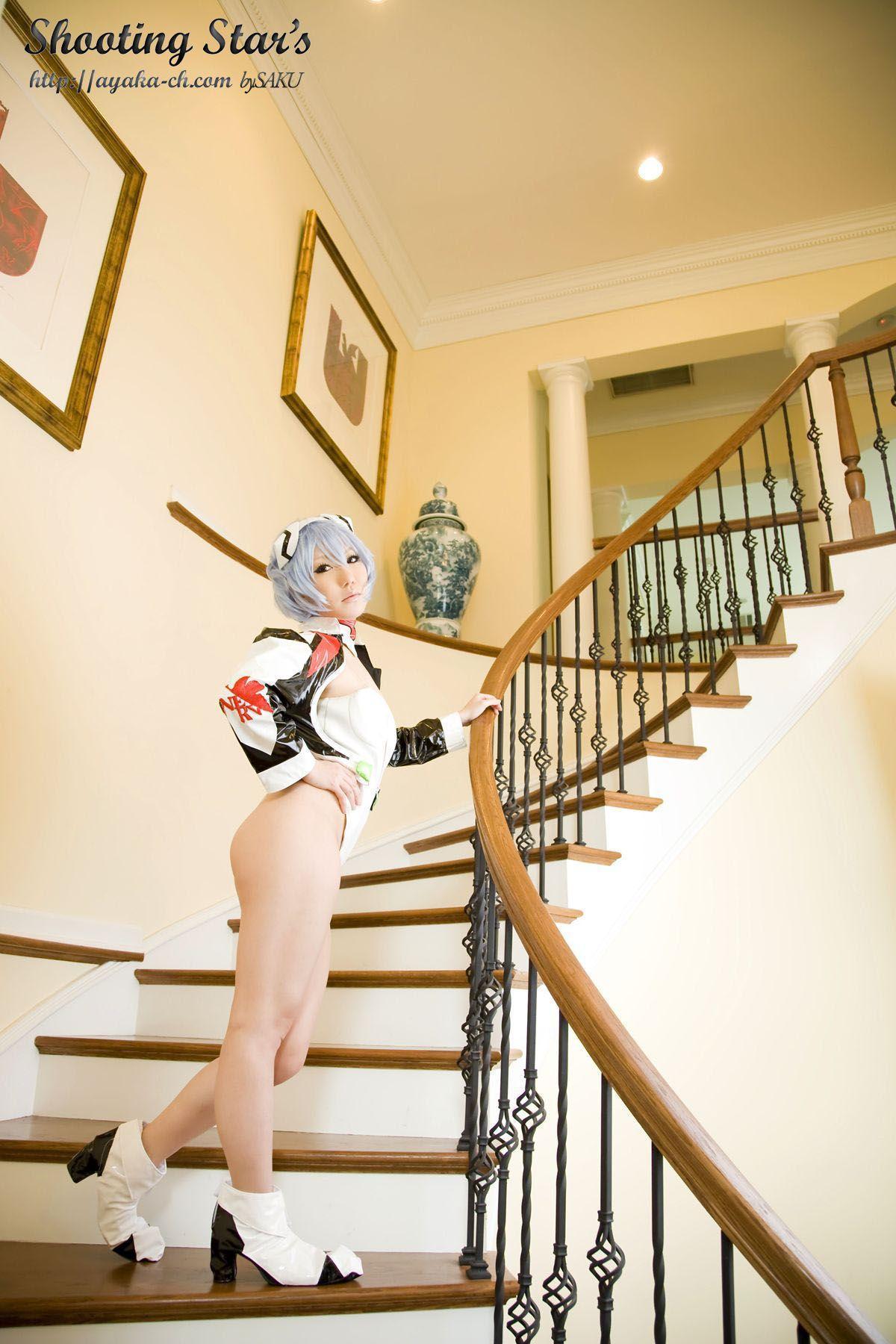 サク (绫香) 《Shinseiki Evangelion》Ayanami Rei [Shooting Star’s] 写真集(82)