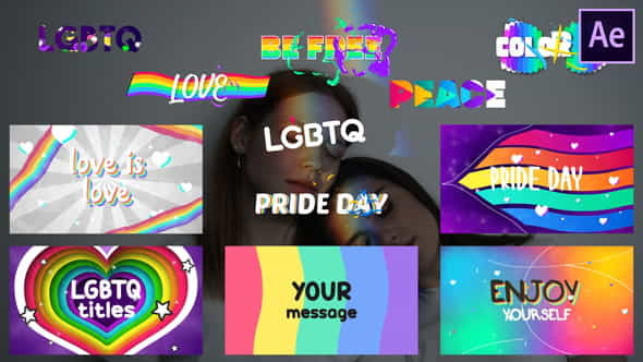 LGBTQ Titles And Scenes | - VideoHive 27733559