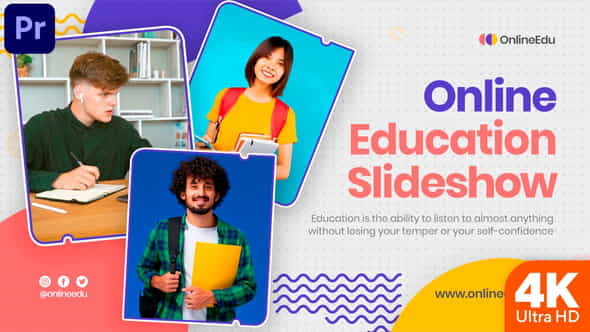 Online Education Slideshow (MOGRT) - VideoHive 33734978