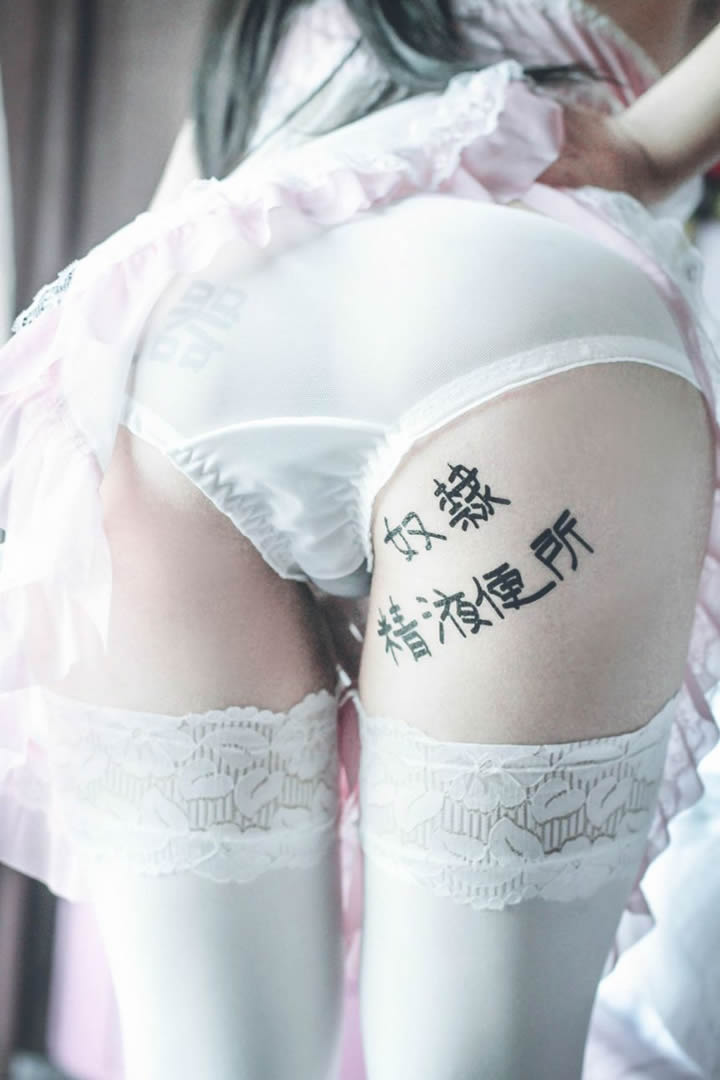 Tuanzi Girl VIP member set picture series-Gongkou girl without holy light human body photo 7