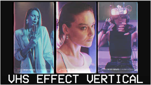 Vhs Effect Vertical I Tiktok Shorts Reels - VideoHive 56645208