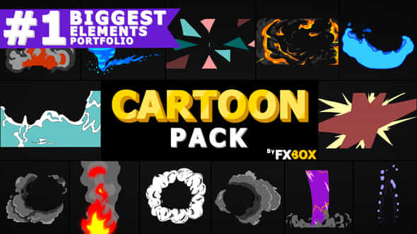 Cartoon Elements Pack - VideoHive 23220645