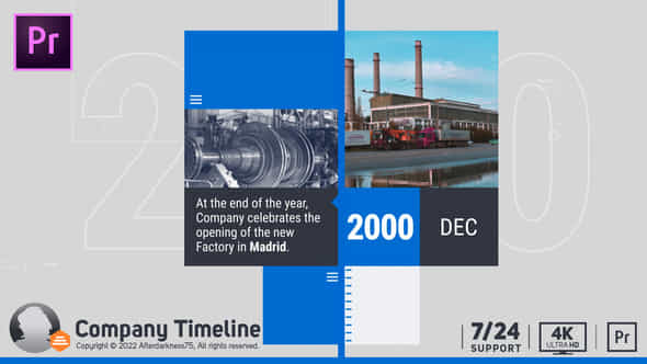Company Timeline - VideoHive 38782314