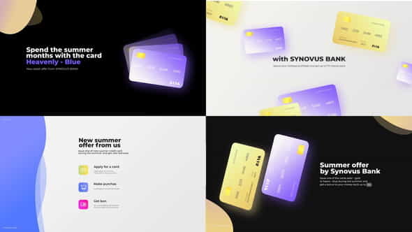 Bank card promo presentation - VideoHive 30746471