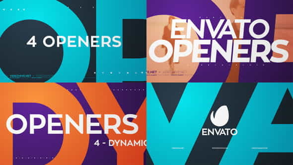 Dynamic Openers - After Effects - VideoHive 9513047