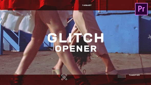 Glitch Opener - VideoHive 23993505
