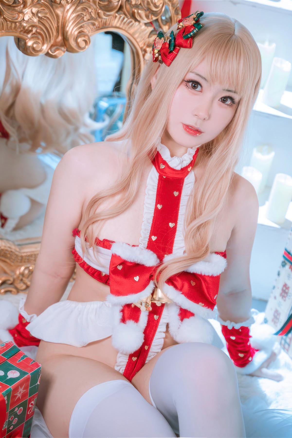 Cosplay 虎森森 圣诞精灵 Christmas(30)