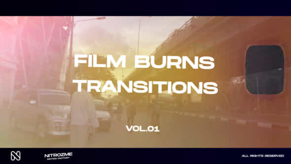 Film Burns Transitions - VideoHive 48059784