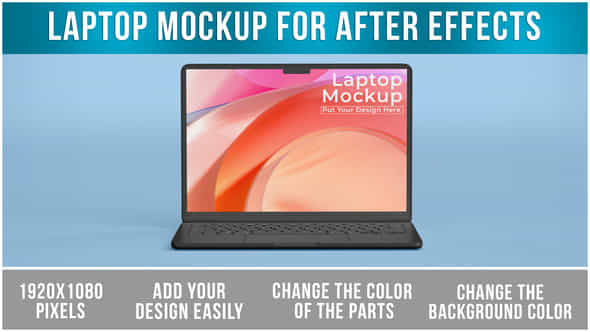 Laptop Mockup After - VideoHive 46852020