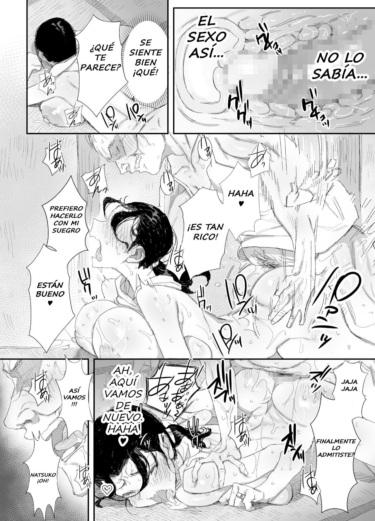 [Dynamic Mom (Onodera)] Inaka ni Sumu Dosukebe Gifu to Kosodate Yome 2 [Spanish] [Pajerosxnx] [Digital]