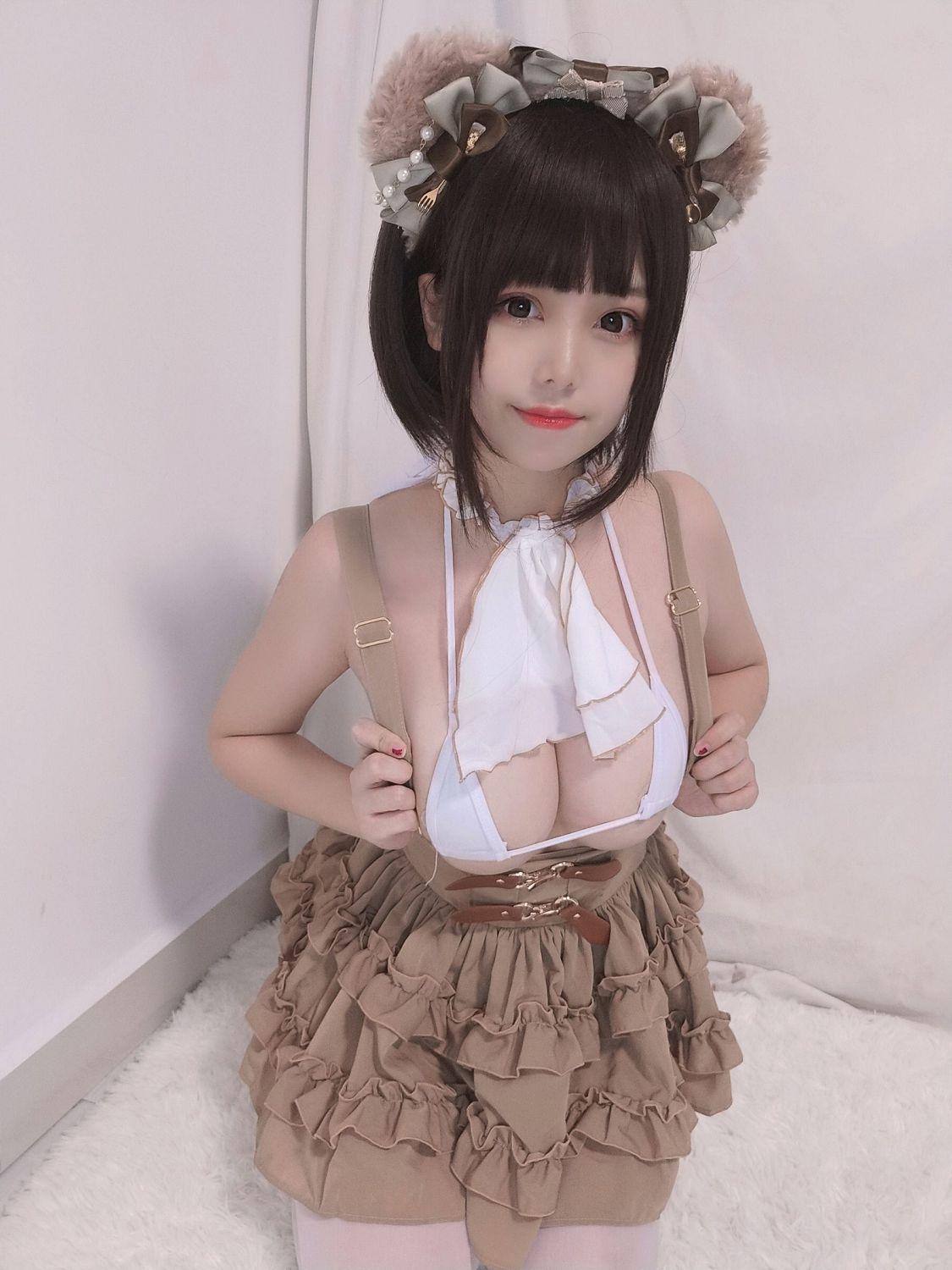 [福利女神cosplay] 蜜汁猫裘 - 小熊(27)