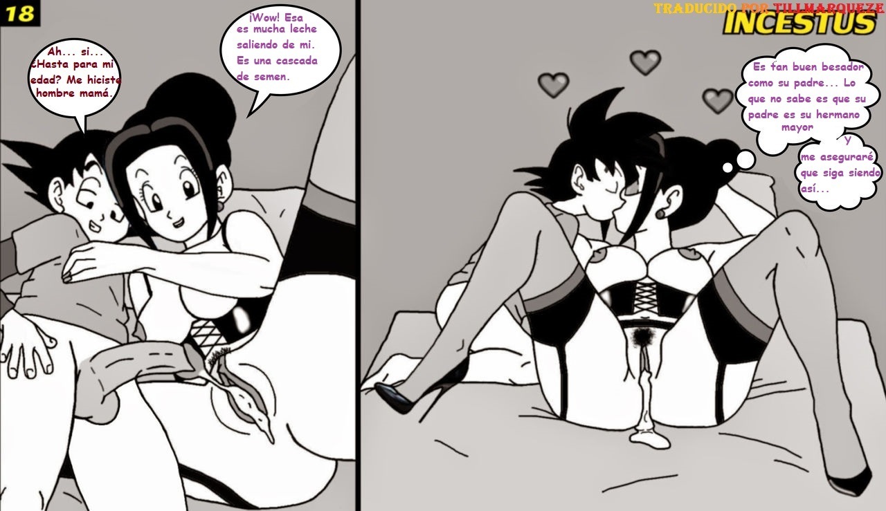 [Incestus] Dragon Ball Z - Mama's Boy II (dragon ball z) [Spanish] [@TillMarqueze]