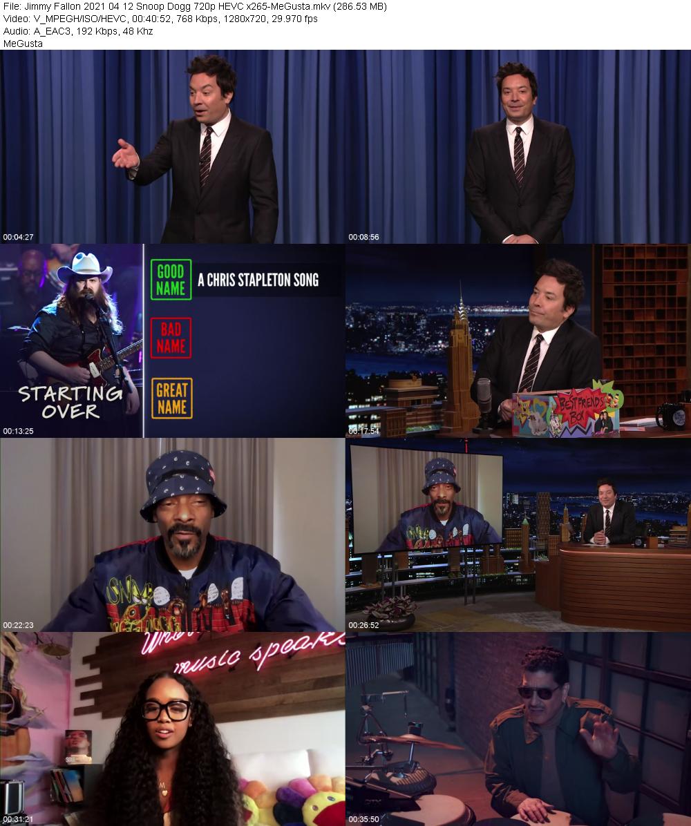 Jimmy Fallon 2021 04 12 Snoop Dogg 720p HEVC x265