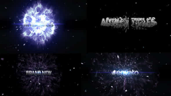 Action Trailer Titles - VideoHive 13863949