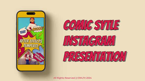 Comic Style Instagram Reels And Story Opener - VideoHive 55053395