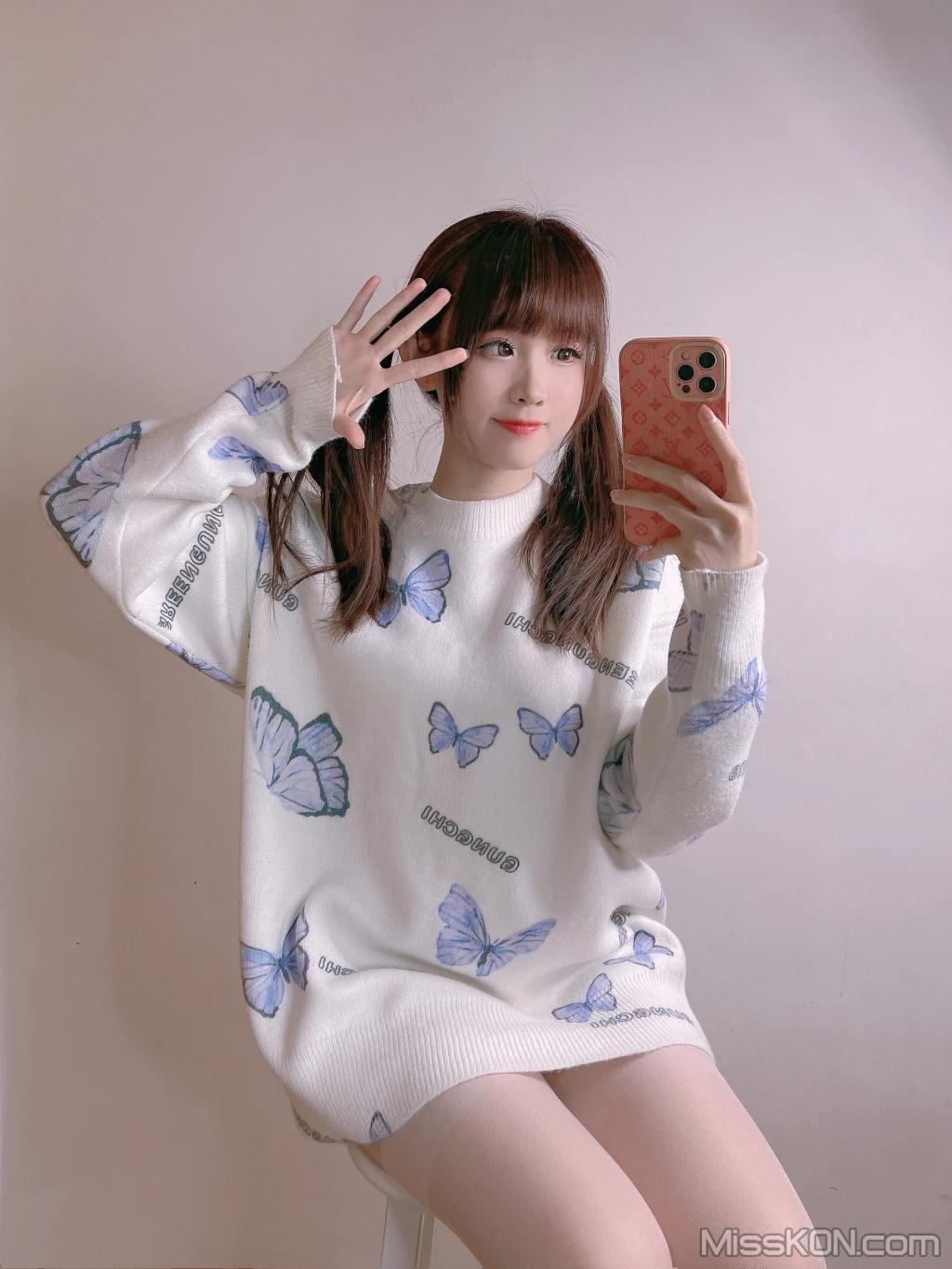 Coser@miko酱ww: mikoの白丝01 (241 photos)(112)
