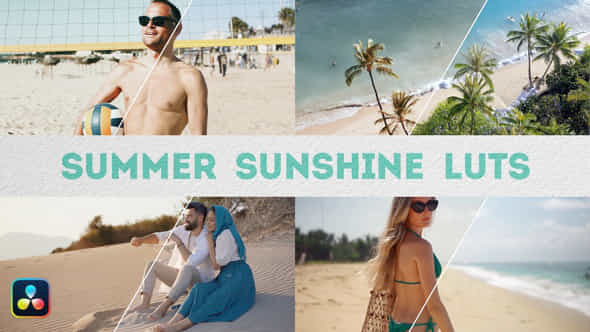 Summer Sunshine Luts Davinci Resolve - VideoHive 49768590