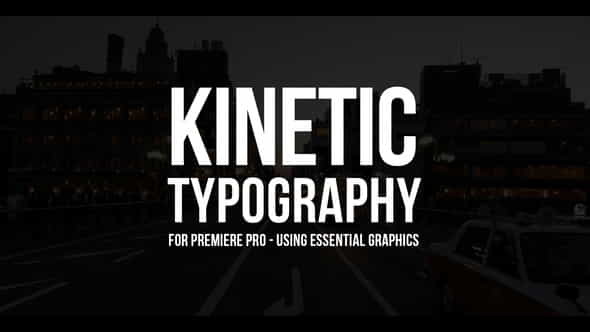 100 Kinetic Titles - VideoHive 21780143