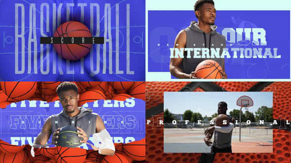 Basketball Intro - VideoHive 35046029
