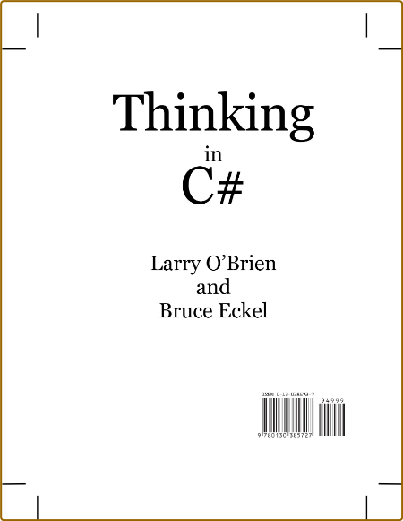 Thinking in C# - Larry O'Brien and Bruce Eckel