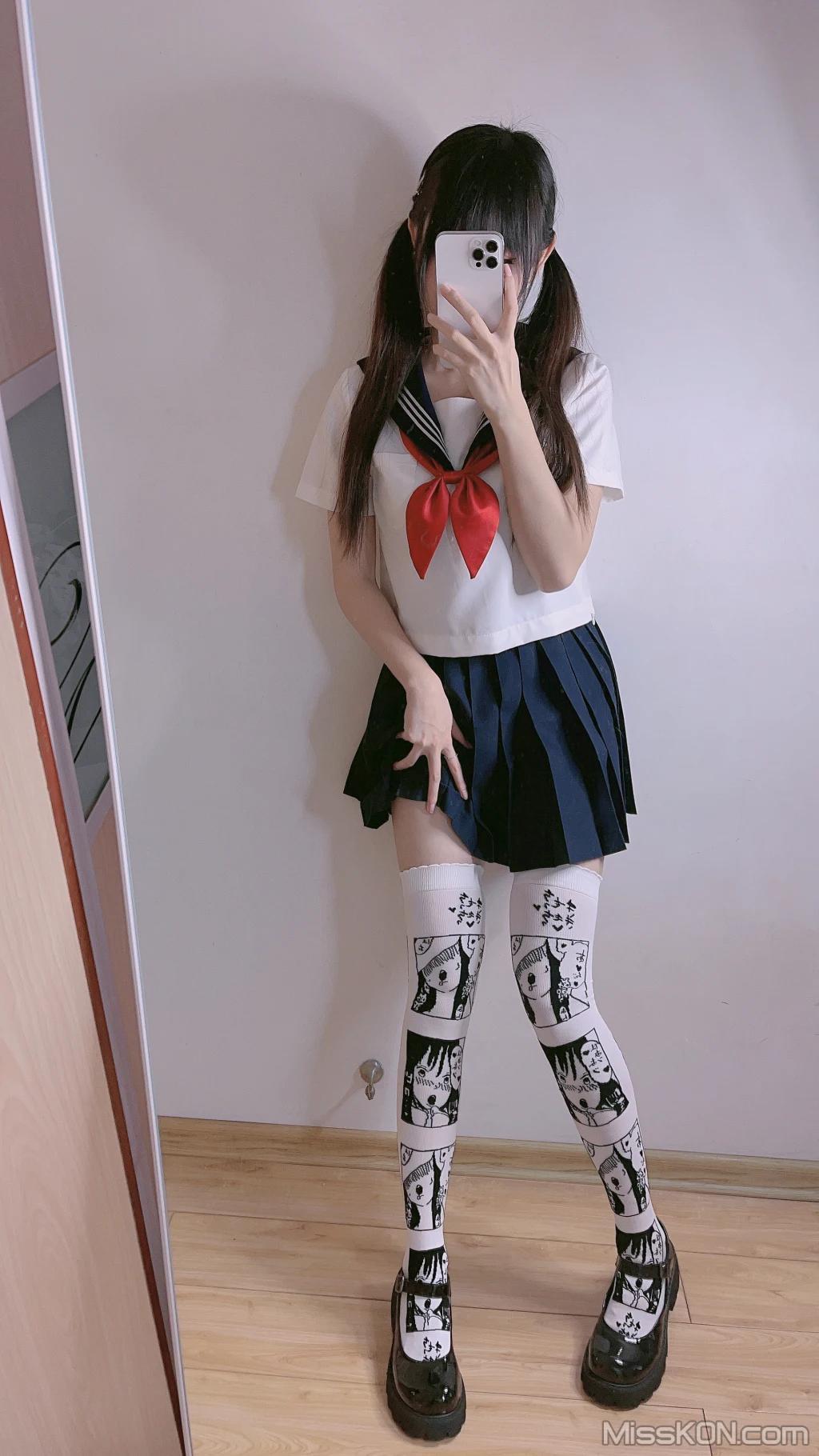 Coser@miko酱ww: mikoの白丝01 (241 photos)(99)