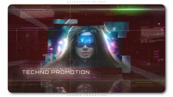 Scientific Slides Techno Promotion - VideoHive 21795636