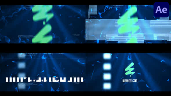 Glitch Logo Reveal For After Effects - VideoHive 58264008