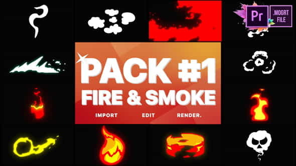 Fire And Smoke Pack 01 - VideoHive 28902543