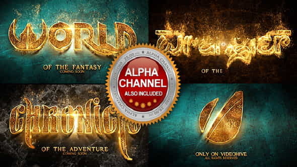 Hot And Gold Reveal - VideoHive 5121679