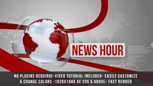 Global News Intro Title - VideoHive 13835475