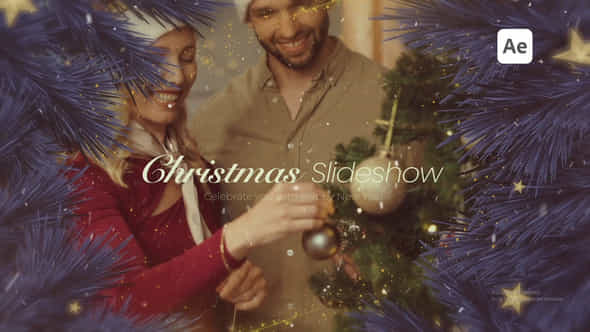 Merry Christmas New Year Slideshow - VideoHive 55923724