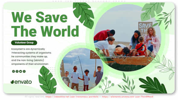Save The Planet - VideoHive 46776201