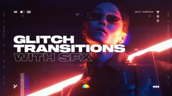 Glitch Transitions - VideoHive 32520300